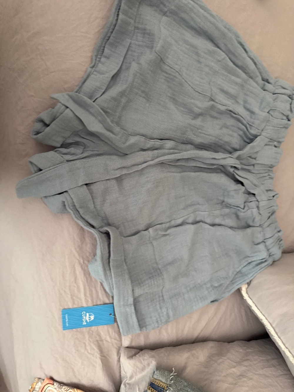 Linen shorts